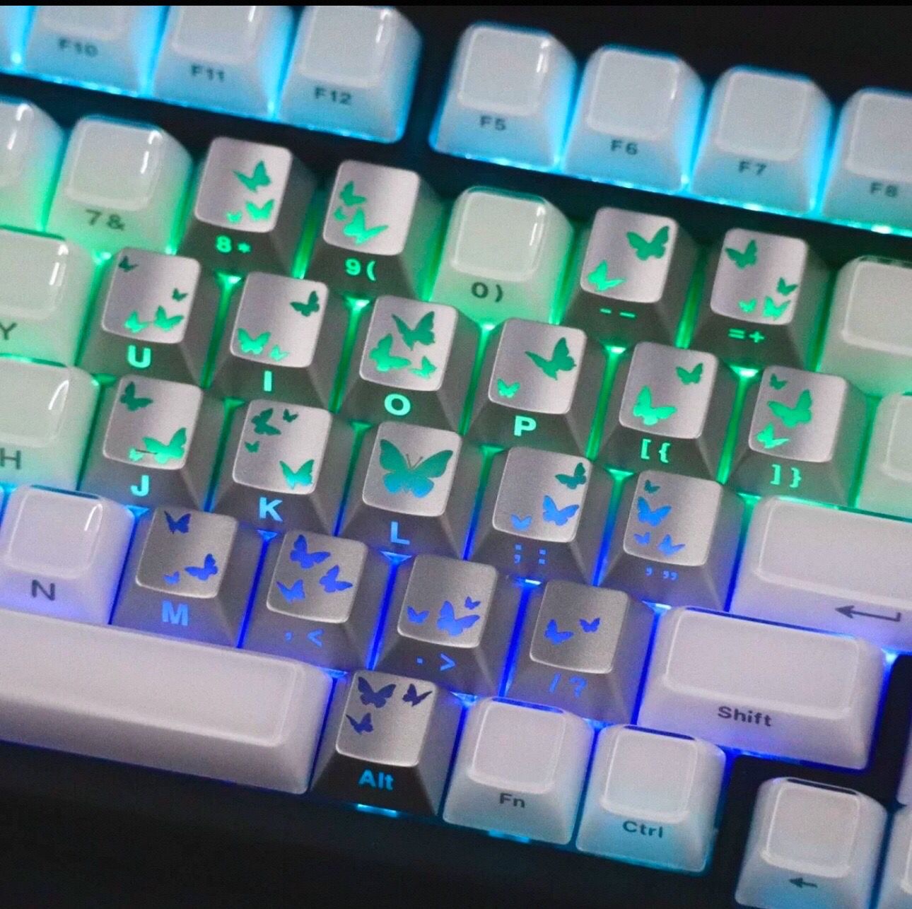 Butterfly keycaps (21 keycaps)
