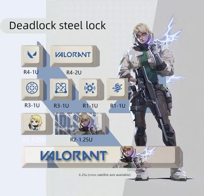 Valorant keycaps (9 keys)