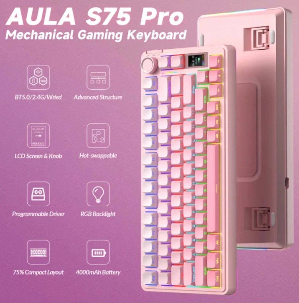 Aula S75 Pro keyboard
