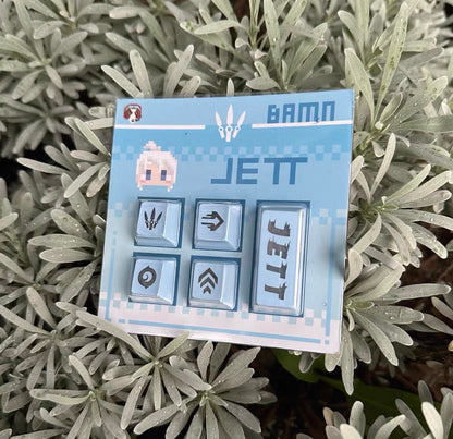 Valorant keycaps (5 keys)