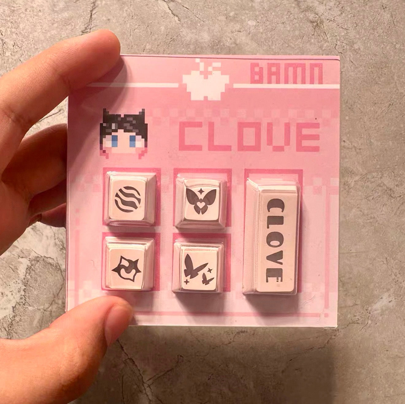 Valorant keycaps (5 keys)