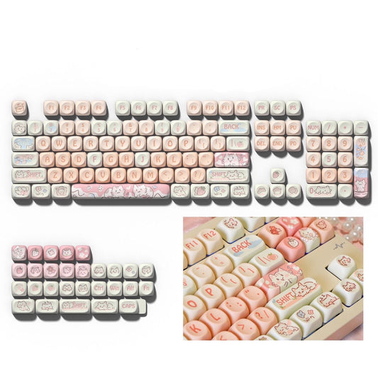 Beige keycaps