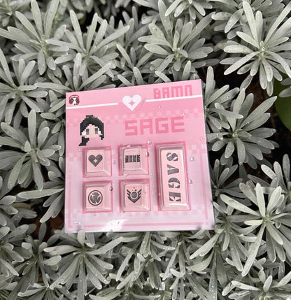 Valorant keycaps (5 keys)