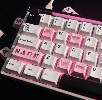 Valorant keycaps (5 keys)